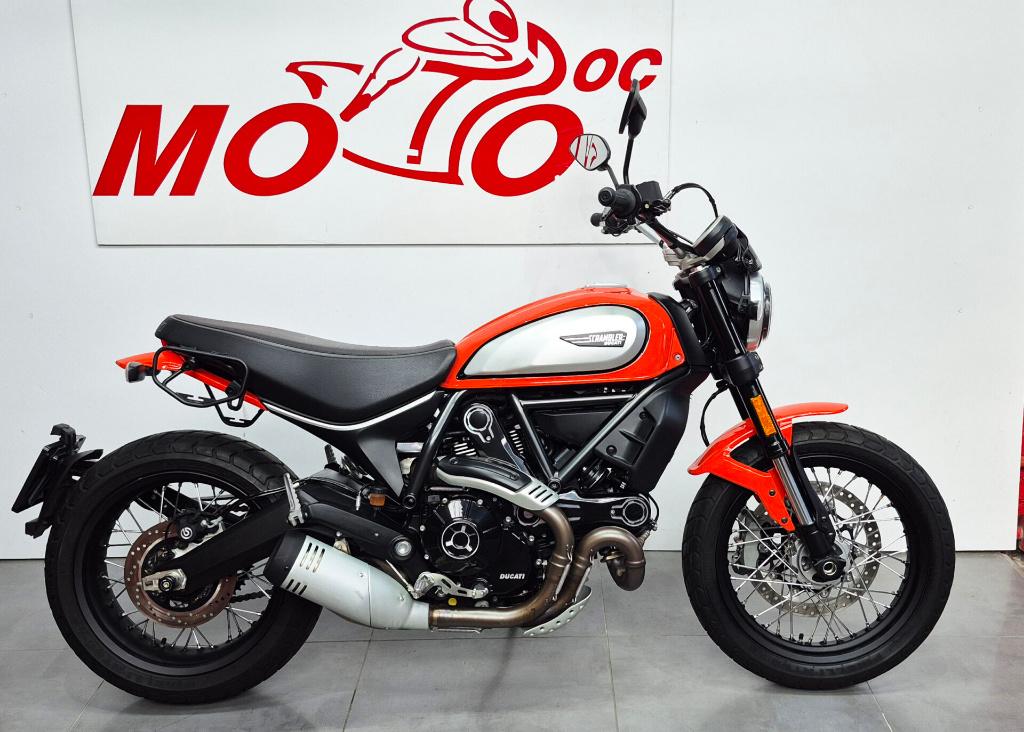 DUCATI SCRAMBLER 800 ***MOTODOC.BE***, Motoren, Motoren | Ducati, 2 cilinders, Motorrijbewijs A, Bedrijf, Meer dan 35 kW