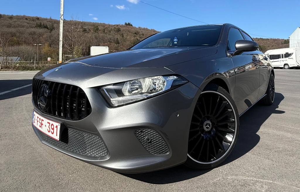 Mercedes A180 D business solution, Auto's, Mercedes-Benz, Euro 5, 1935 kg, Zwart, Leder