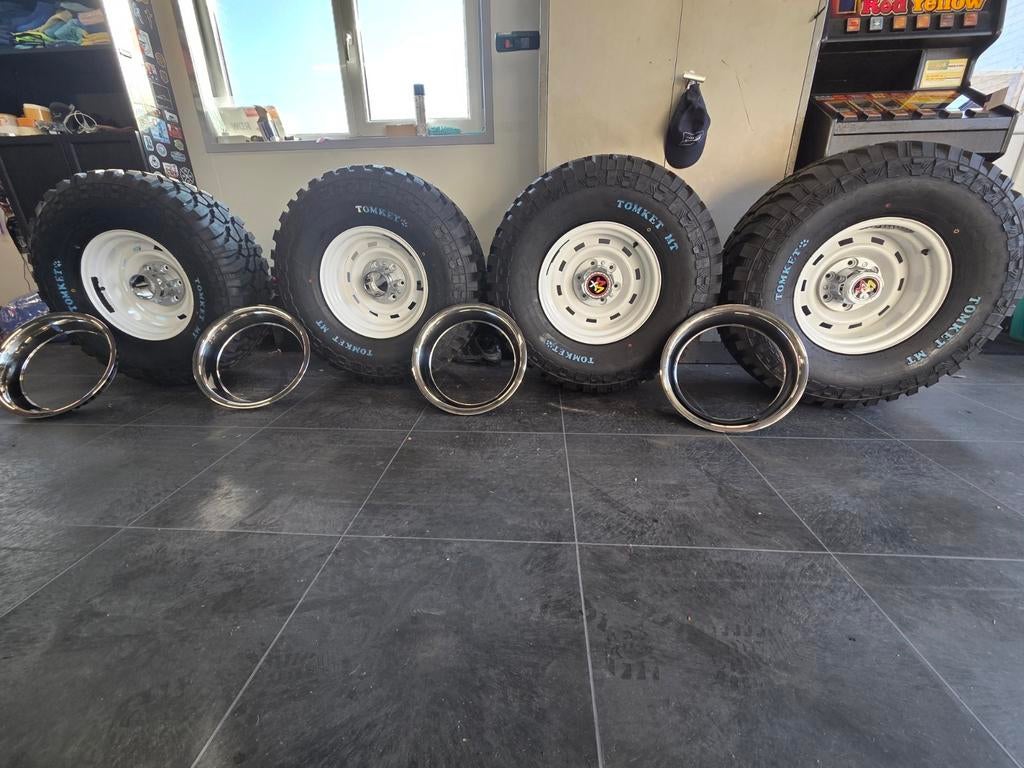 Roues Rally 6 trous Chevrolet GMC 15 pouces, Enlèvement, 15 pouces, Pneu(s)