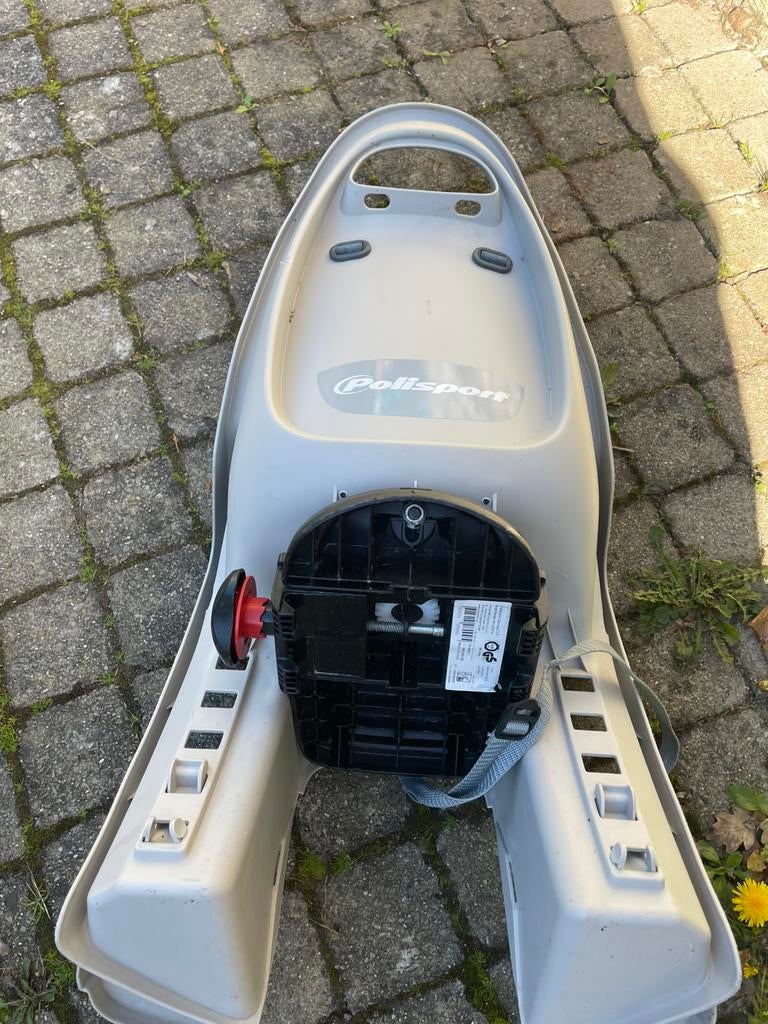 Siège enfant polisport pour vélo avec porte bagage, Enlèvement, Comme neuf