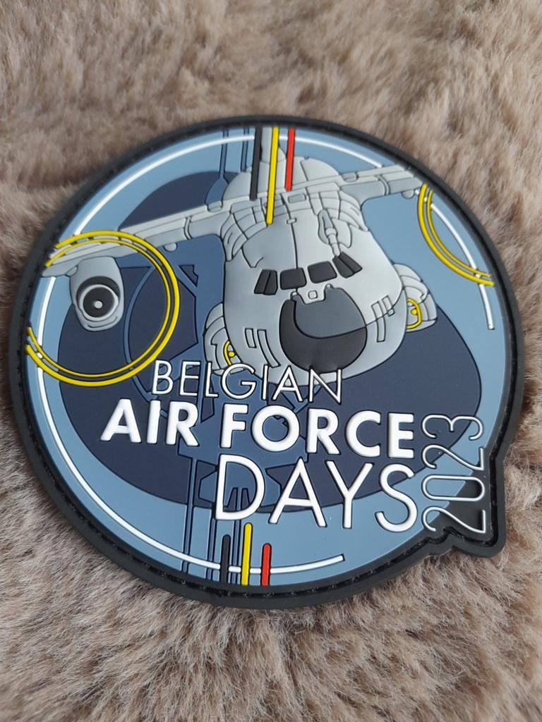 Patch A400M, JOURNÉES DE L'ARMÉE DE L'AIR BELGE 2023, Collections, Enlèvement ou Envoi, Neuf, Écusson, Insigne ou Logo