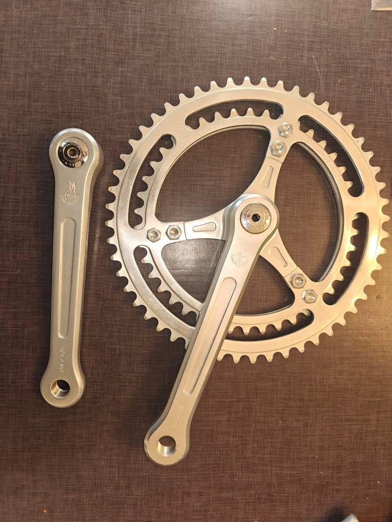 NOS campagnolo Gran sport crankstel, Fietsen en Brommers, Fietsonderdelen, Ophalen of Verzenden