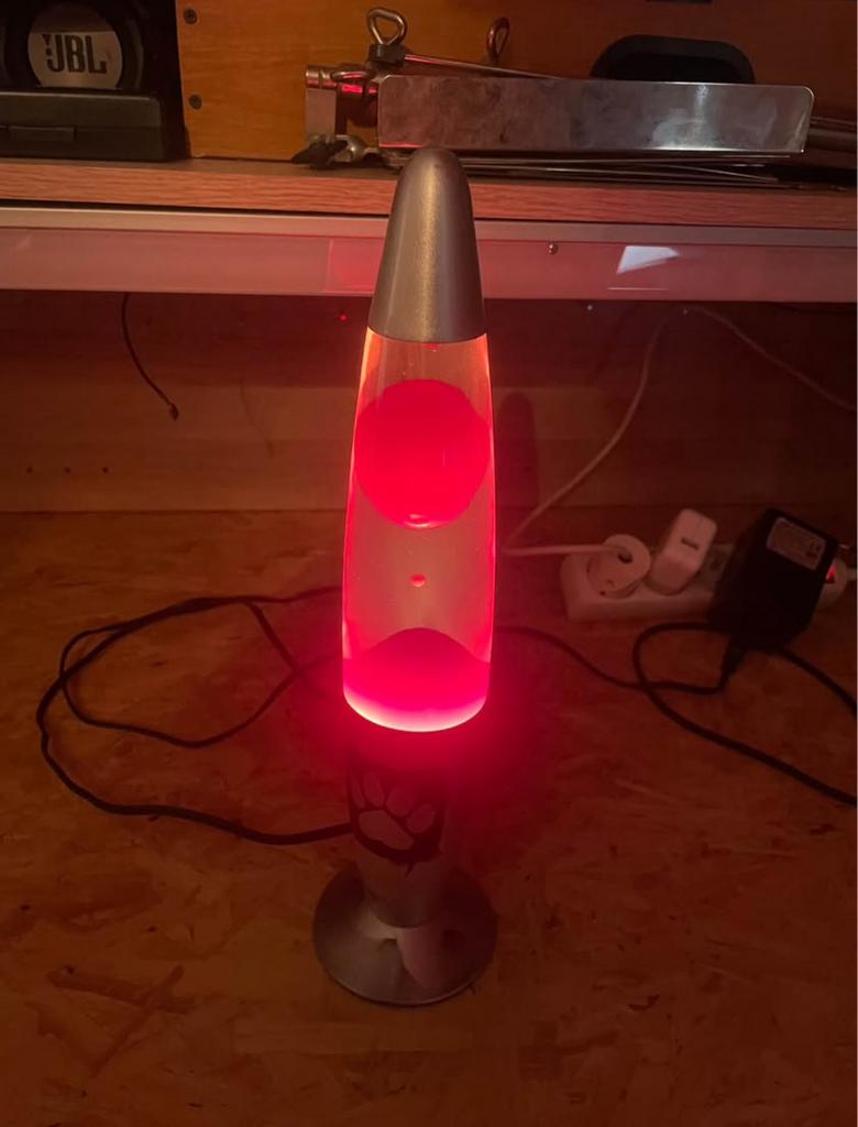 Lampe à lave, Enlèvement, Comme neuf