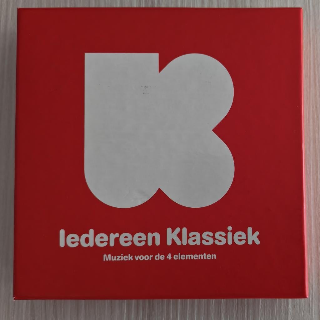 KLARA - Iedereen klassiek muziek voor de 4 elementen (8CD), Cd's en Dvd's, Cd's | Klassiek, Ophalen of Verzenden, Romantiek, Zo goed als nieuw