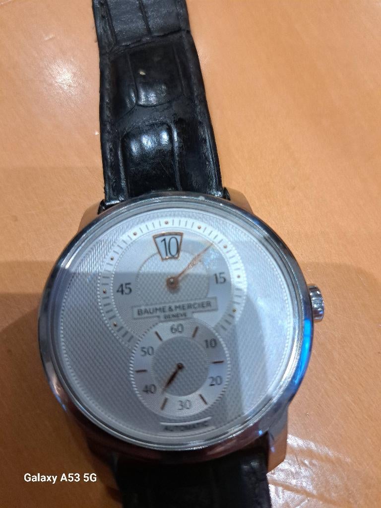 Montre marque baume et mercier, Handtassen en Accessoires, Horloges | Heren, Overige merken, Overige materialen, Polshorloge, Ophalen of Verzenden