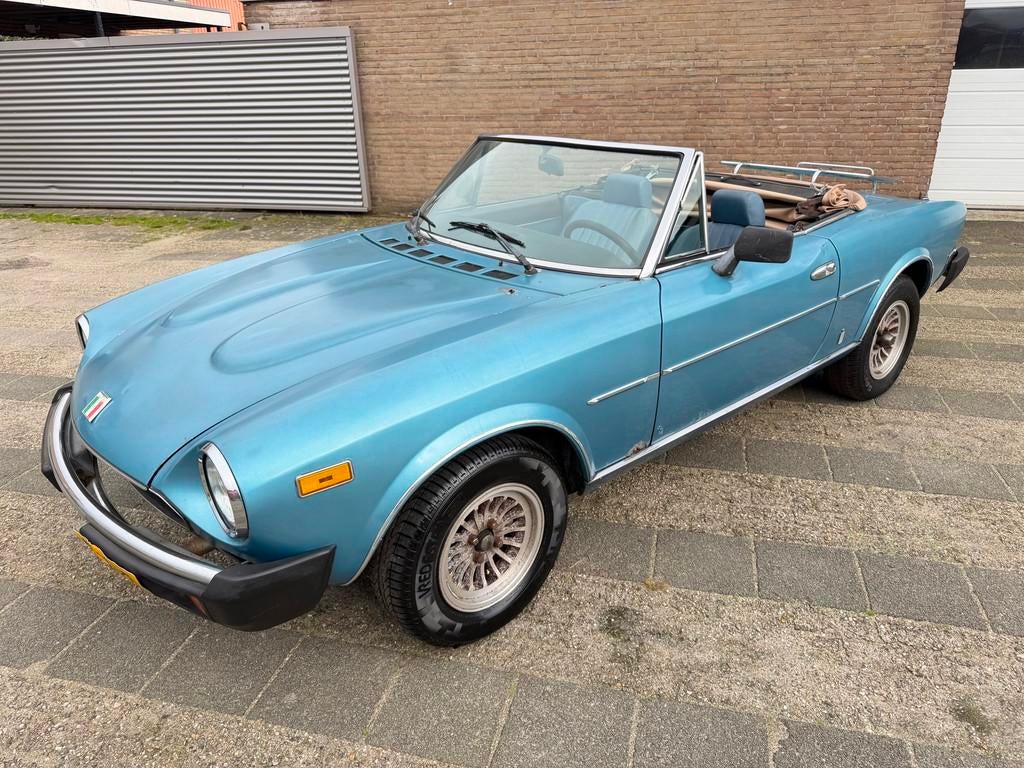 Fiat Spider 2000 H5 1979 Opknapper, Autos, Fiat, Achat, Autres modèles, Toit ouvrant, Essence, Cabriolet, 2 portes, Boîte manuelle