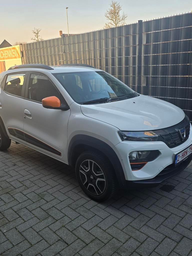 Dacia spring  2021 uitstekende staat!, Auto's, Dacia, Dakrails, Elektrisch, Particulier, Te koop