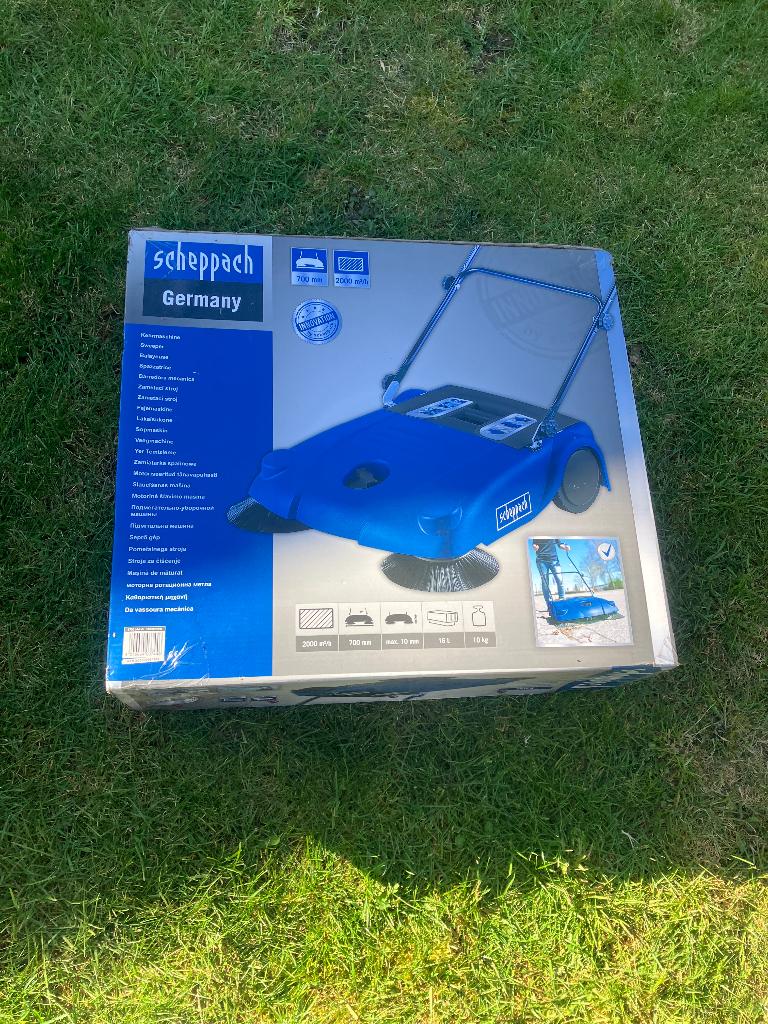 Nieuwe veegmachine, Ophalen, Nieuw, Scheppach