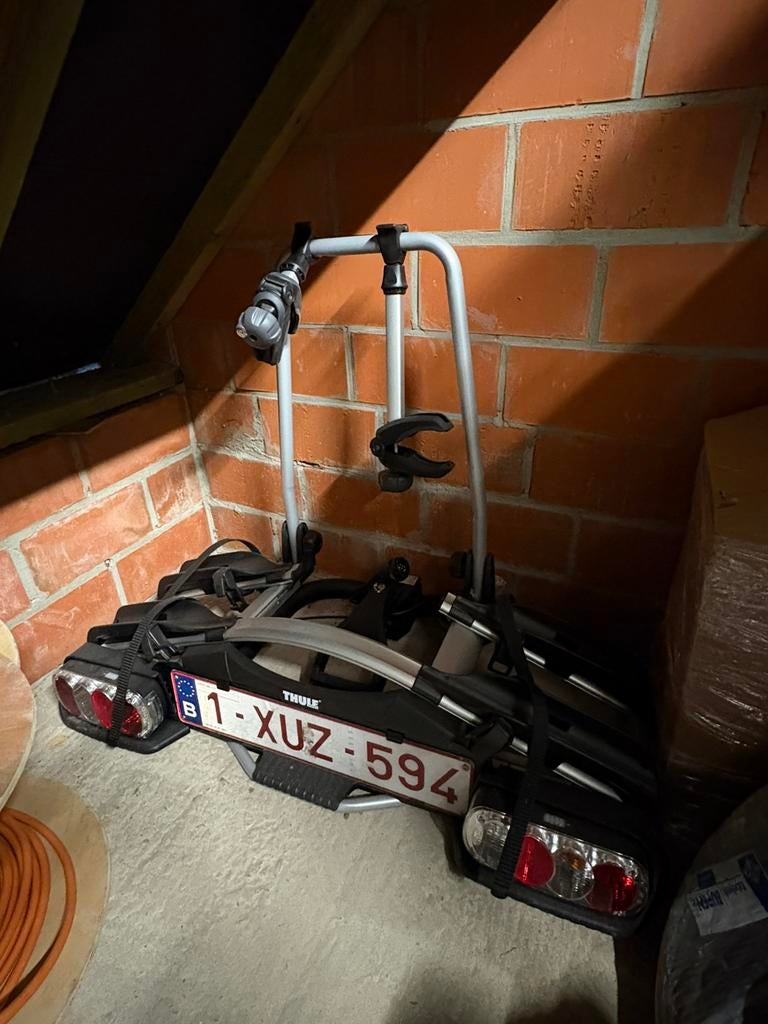 Fietsendrager thule - 2 fietsen, Auto diversen, Fietsendragers, Ophalen, 2 fietsen, Zo goed als nieuw
