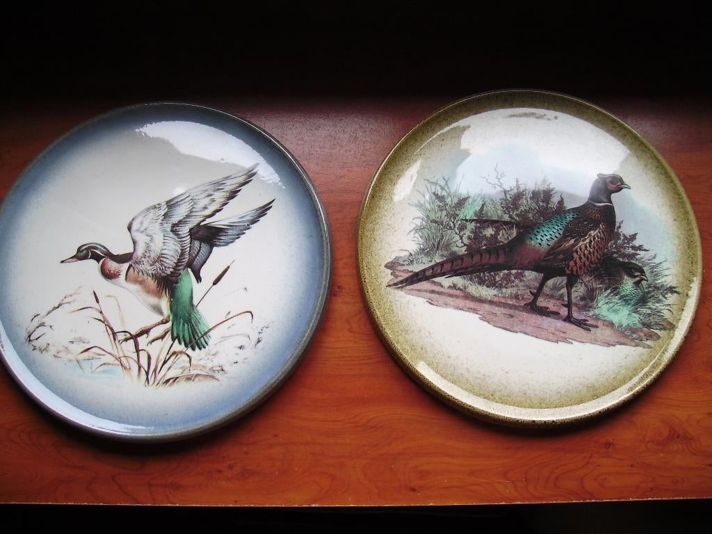 2 grote wildpaté of sierborden, Collections, Porcelaine, Cristal & Couverts, Enlèvement ou Envoi, Neuf, Porcelaine, Assiette ou Plat