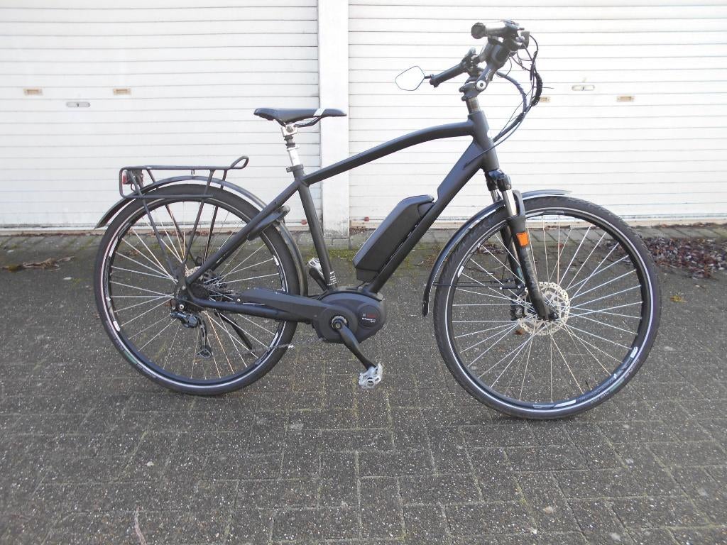 Te koop elektrische herenfiets OXFORD met BOSCH middenmoter, Zo goed als nieuw, 51 tot 55 cm, 50 km per accu of meer, Ophalen