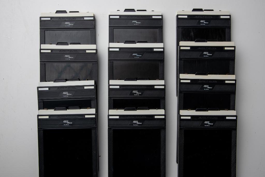 Vlakfilmcassettes 13x18 Fidelity Deluxe 3 stuks als nieuw, TV, Hi-fi & Vidéo, Appareils photo analogiques, Enlèvement ou Envoi