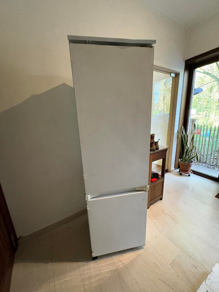 Koelkast diepvries combinatie Whirlpool (inbouw), Elektronische apparatuur, Koelkasten en IJskasten, Ophalen, 150 tot 200 liter