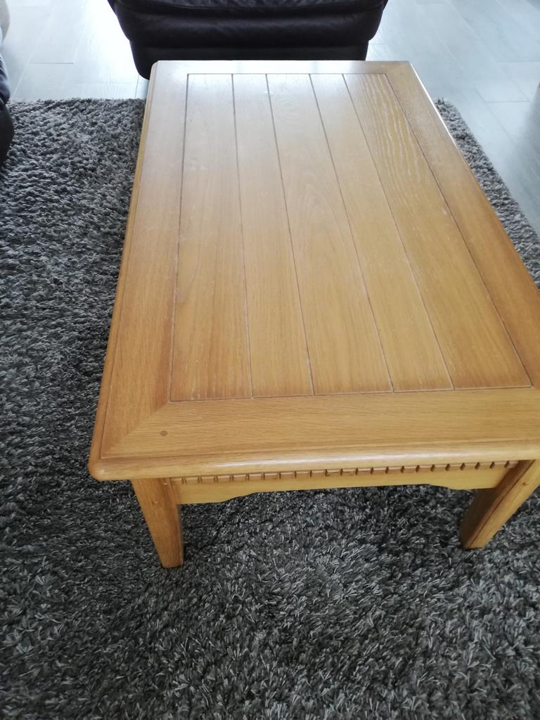 Salontafel met schuif, Huis en Inrichting, Tafels | Salontafels, Ophalen