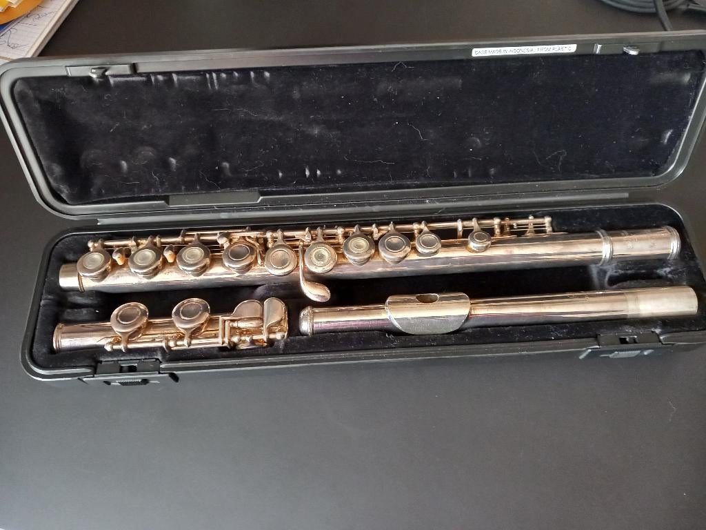 dwarsfluit Yamaha Silverhead 371 in perfecte staat, Muziek en Instrumenten, Blaasinstrumenten | Dwarsfluiten en Piccolo's, Ophalen