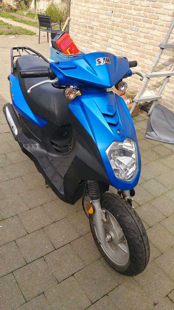 Scooter sym 50cc, Fietsen en Brommers, Ophalen, Benzine, 50 cc, Klasse B (45 km/u)
