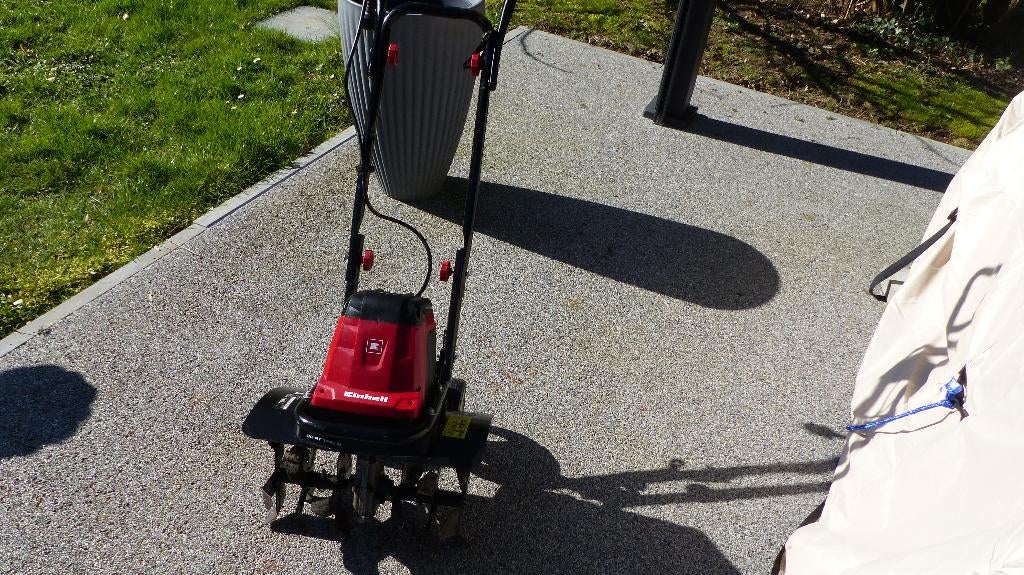 Motoculteur Einhell électrique, Bricolage & Construction, Outillage | Fraiseuses, Électrique, Heinhell, Comme neuf, Enlèvement