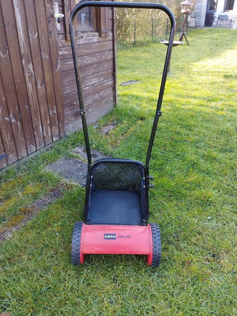 Tondeuse manuelle, Jardin & Terrasse, Tondeuses à gazon, Enlèvement, Comme neuf, Sac de ramassage