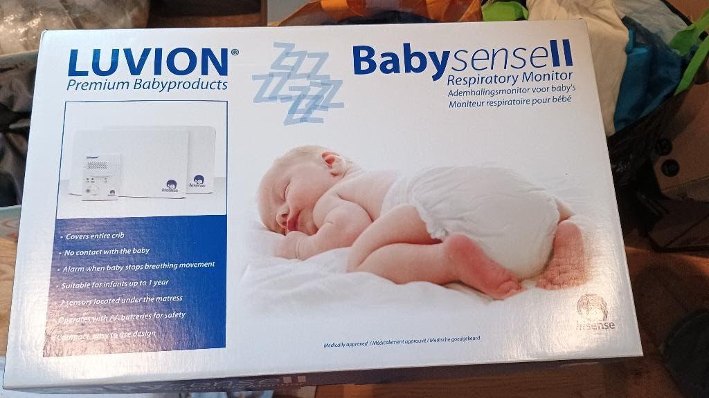 LUVION Baby sense II ( moniteur respiration bébé), Enlèvement, Comme neuf