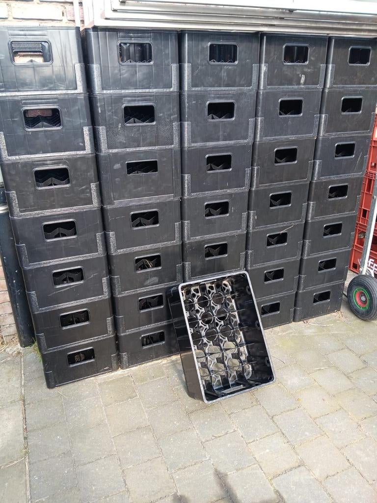 36 caisses noires (vides) à vendre, Collections, Enlèvement, Utilisé, Duvel