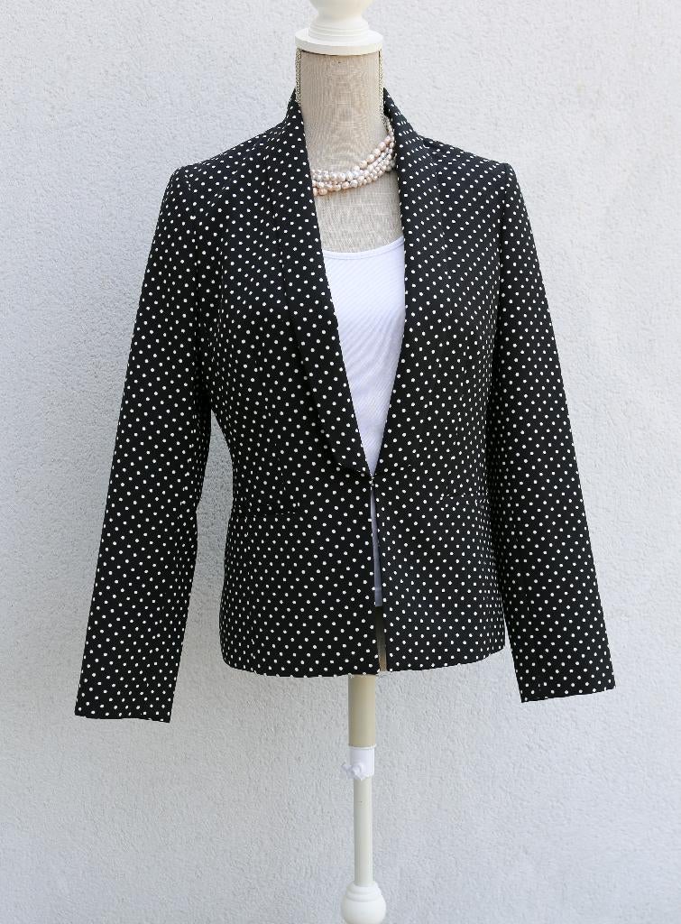 Joli blazer à pois Caroll T40, Vêtements | Femmes, Taille 38/40 (M), Enlèvement ou Envoi, Comme neuf, CAROLL