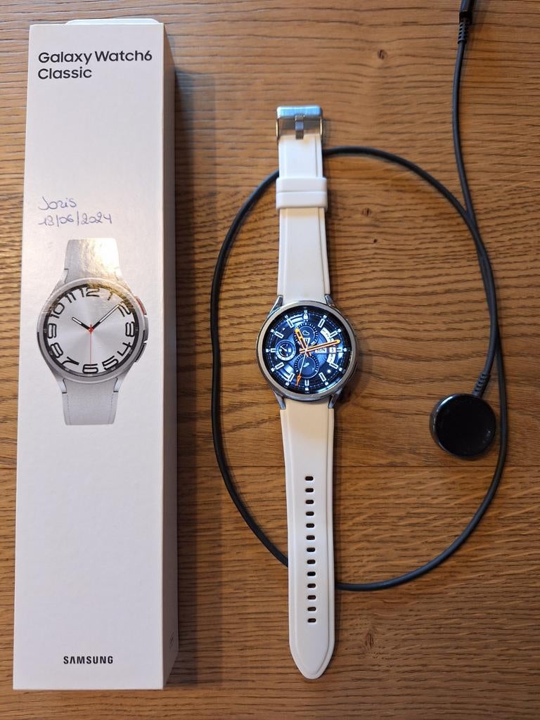 Samsung watch 6 Classic, Handtassen en Accessoires, Smartwatches, Ophalen