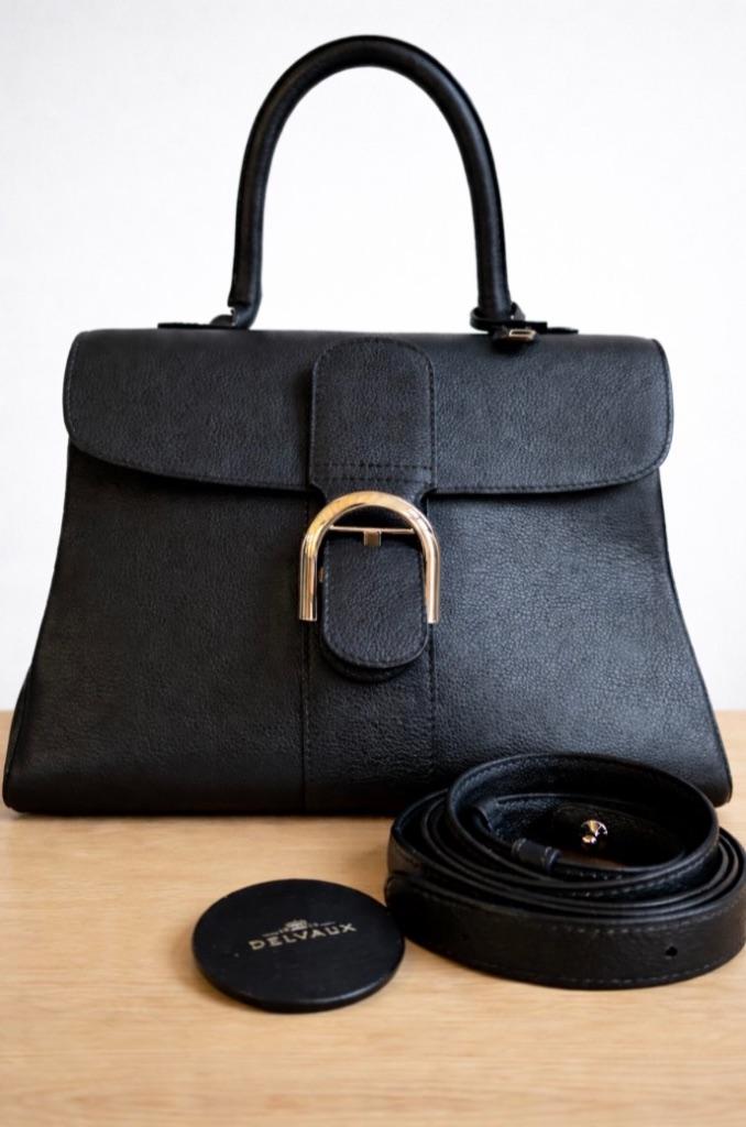Delvaux Brillant MM noir, Enlèvement ou Envoi, Neuf, Noir, Sac à main
