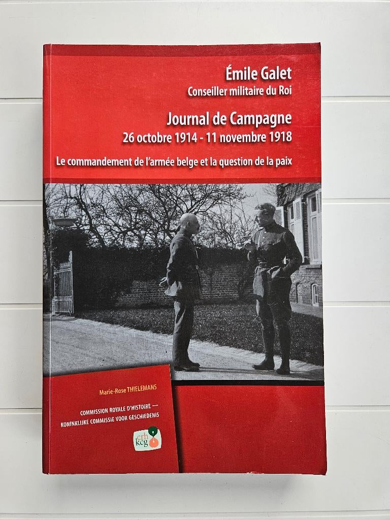 Journal de Campagne, 26 Octobre 1914 - 11 Novembre 1918, Enlèvement ou Envoi, Avant 1940, Comme neuf, Marie-Rose Thielemans
