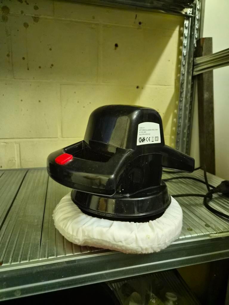 Polierder / car polisher 23cm , motor RPM 3500/min., Ophalen of Verzenden