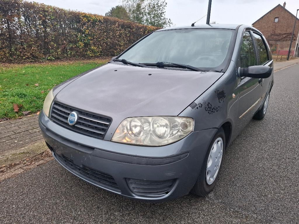 Fiat Punto 1.3 Multijet Diesel Airco 5 Deuren, Auto's, Fiat, Voorwielaandrijving, Elektrische ramen, Stof, 4 cilinders