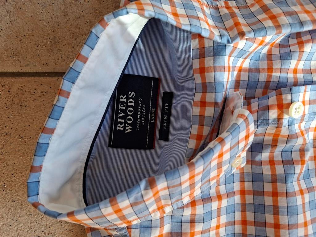 2 riverwoods hemden maat l nooit gedragen maat l, Vêtements | Hommes, Chemises, Enlèvement