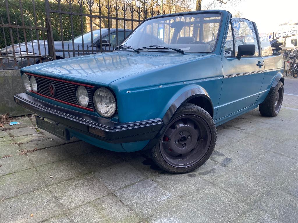 Volkswagen golf1 cabrio 1800cc carbu 1985 240km, Enlèvement