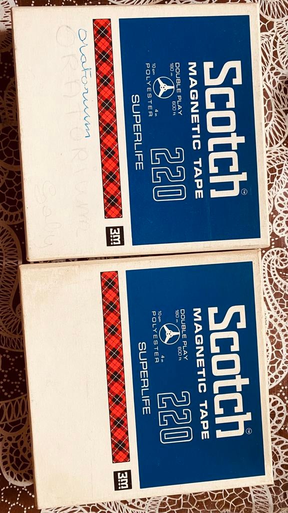 Scotch audio tape, Enlèvement ou Envoi, Pièce