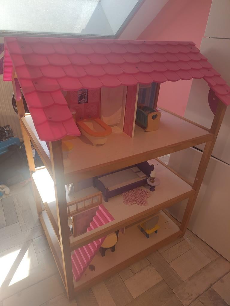 Groot poppenhuis, Kinderen en Baby's, Speelgoed | Poppenhuizen, Ophalen