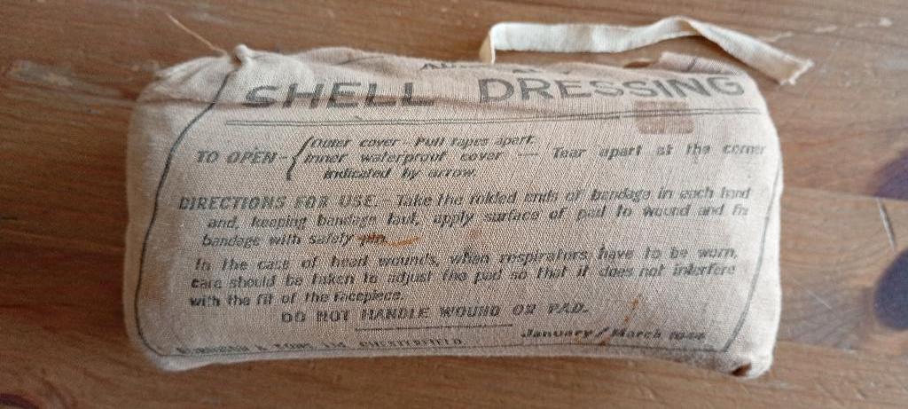 Grand pansement de combat anglais 1944, Collections, Enlèvement, Autres