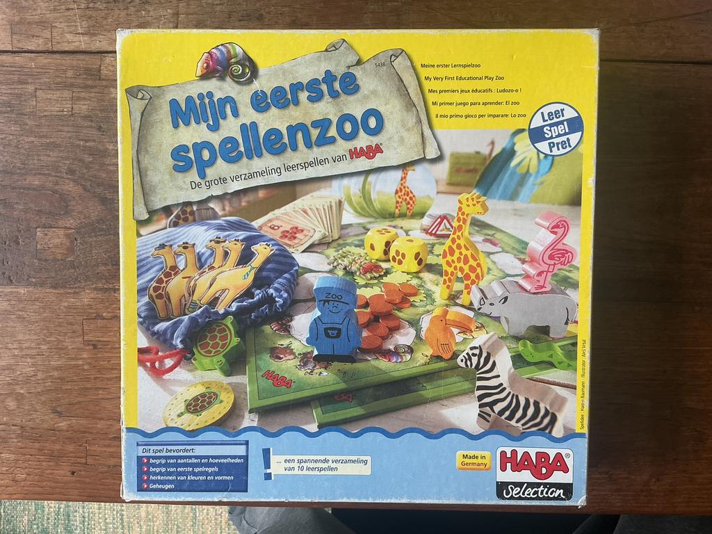 Spel HABA MIJN eerste spellenzoo, Ophalen, Zo goed als nieuw