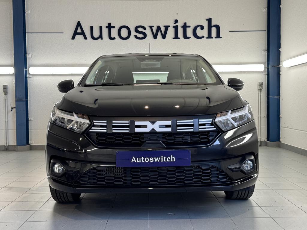 Dacia, Sandero, 1.0 TCe,, Auto's, Dacia, 91 pk, Zwart, Bedrijf, 5 deurs