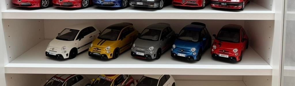 5 Abarth solido 1/18, Enlèvement ou Envoi, Comme neuf, Solido