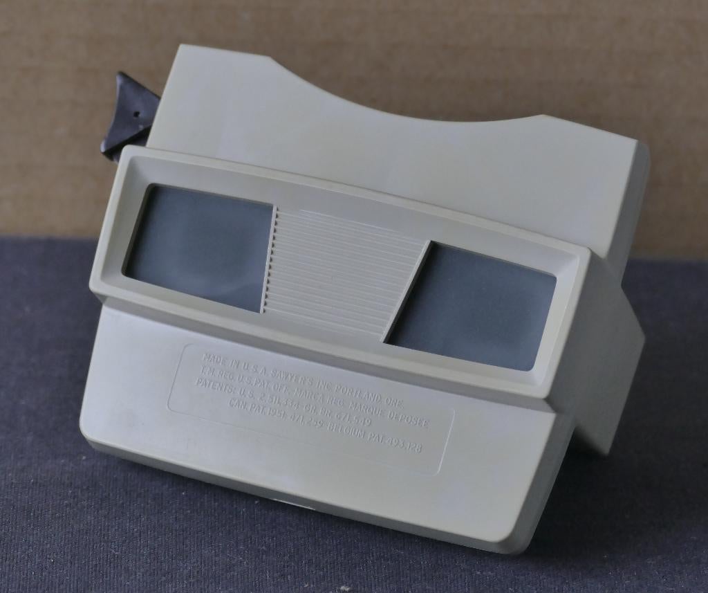 View-master viewer type G „beige” Getest: OK, Ophalen of Verzenden