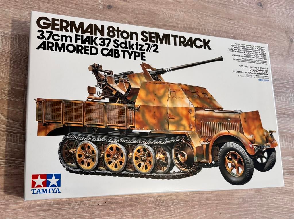 Tamiya Armored cab FLAK, Ophalen of Verzenden, Zo goed als nieuw, Tamiya