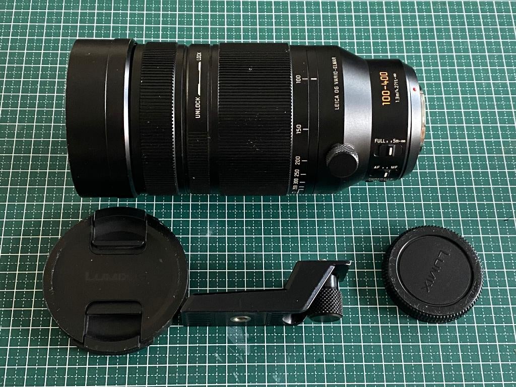 Panasonic Leica 100-400 DG Vario-Elmar F 4.0 - 6.3 ASPH OIS, Ophalen of Verzenden, Zo goed als nieuw, Telelens, Zoom