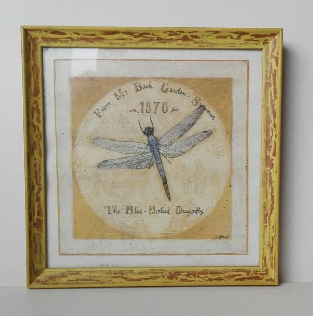 Schilderijtje Dragonfly, Ophalen of Verzenden