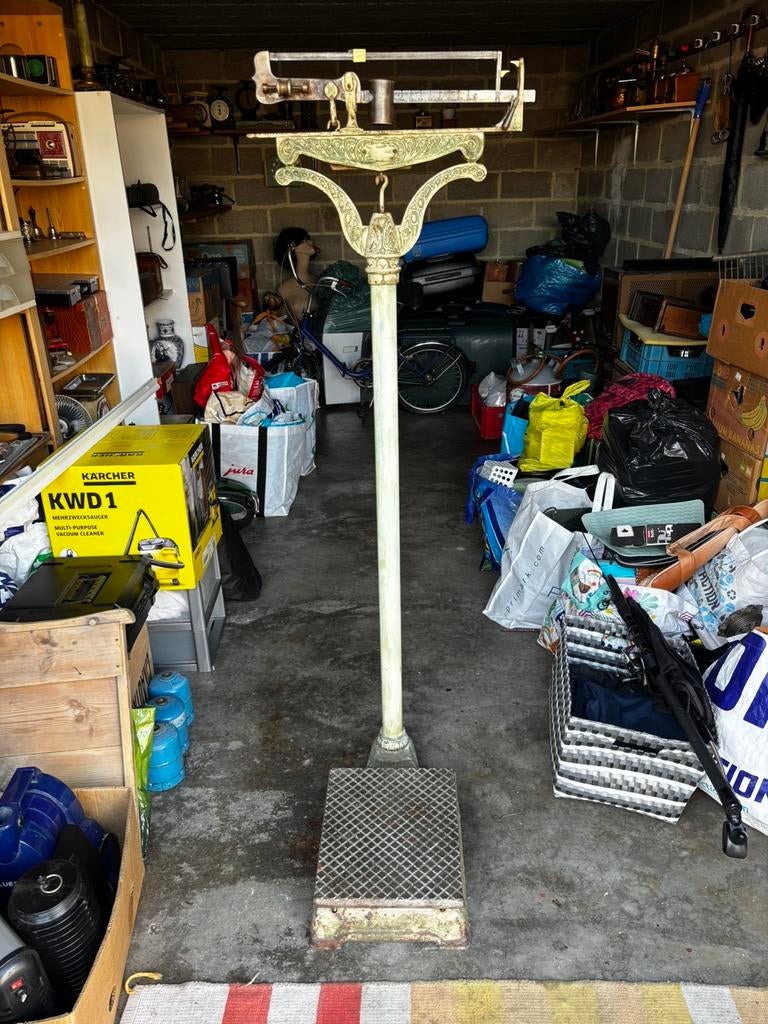 Antiek weegschaal, Ophalen, Zo goed als nieuw