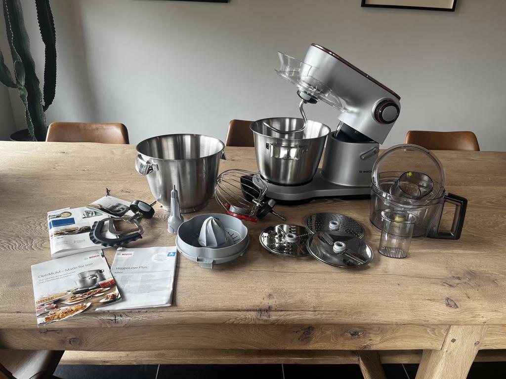Bosch optimum keukenrobot met alle accessoires, Elektronische apparatuur, Ophalen, Gebruikt