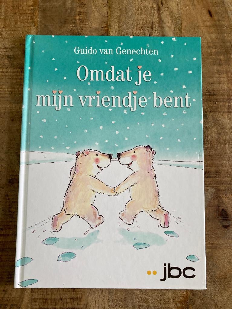 Omdat je mijn vriendje bent - Guido van Genechten - JBC, Boeken, Ophalen of Verzenden, Gelezen, Guido Van Genechten, Sprookjes