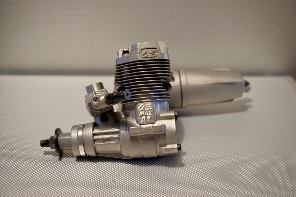 OS Max AX 55 II+ Power Box –  bel état, Hobby & Loisirs créatifs, Enlèvement ou Envoi, Utilisé, Nitro, RTF (Ready to Fly)