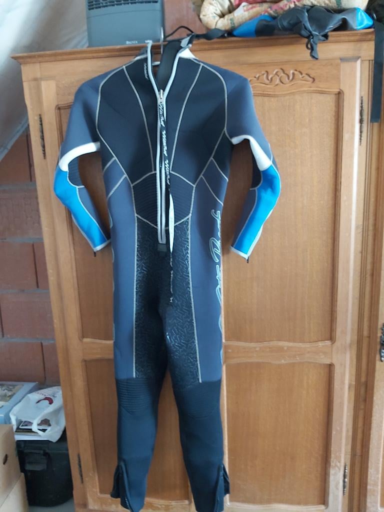 mannenwetsuit 3mm aquatex Capri waterproof S, Watersport en Boten, Duiken, Ophalen, Zo goed als nieuw, Duikpak