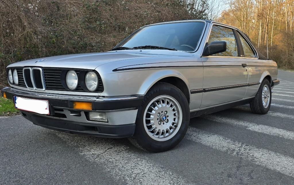 BMW E30 323I, Autos, Argent ou Gris, Achat, 110 kW, Cabriolet