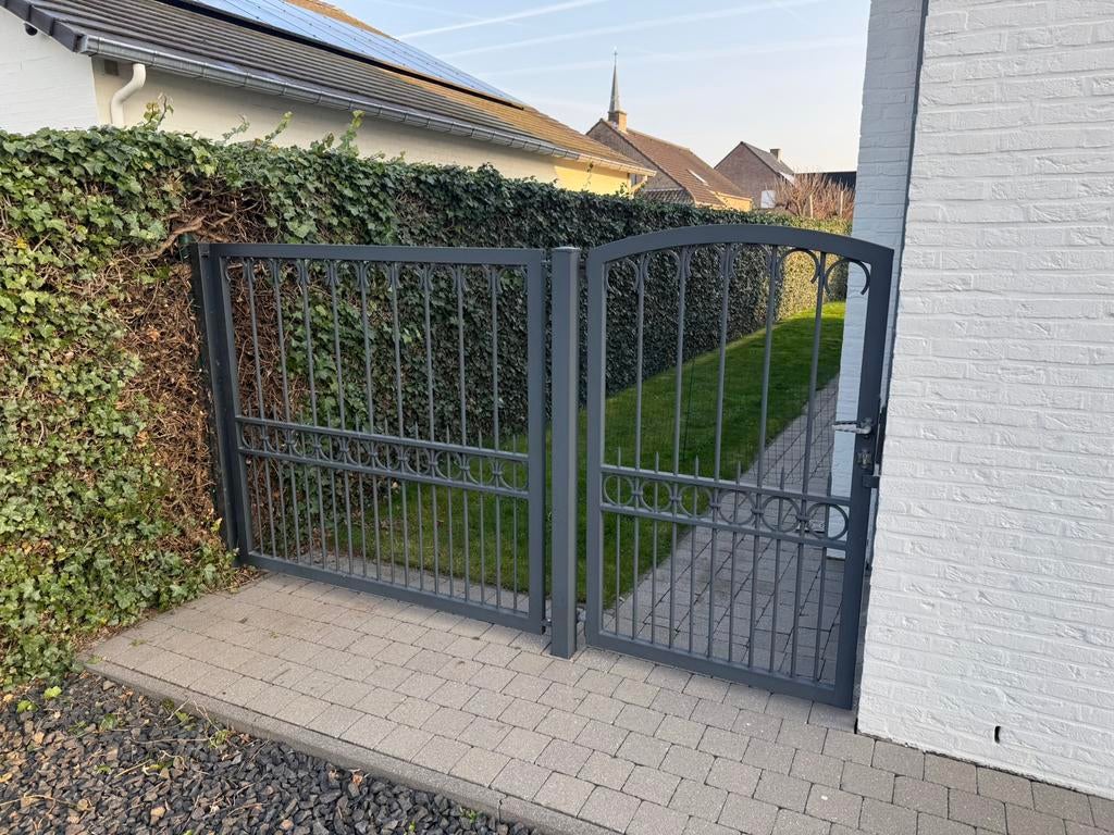 Hekwerk met vleugelpoort, Doe-het-zelf en Bouw, Ophalen, Gebruikt