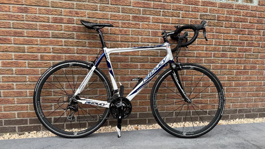 Ridley carbon racefiets, Fietsen en Brommers, Gebruikt, Overige maten, Meer dan 20 versnellingen, 53 tot 57 cm